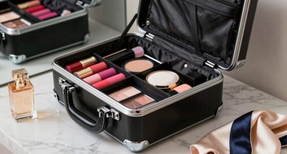 luxury travel makeup cases