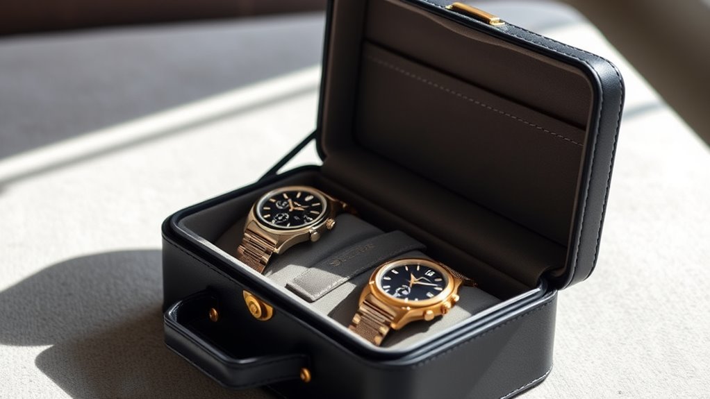 luxury travel watch case considerations
