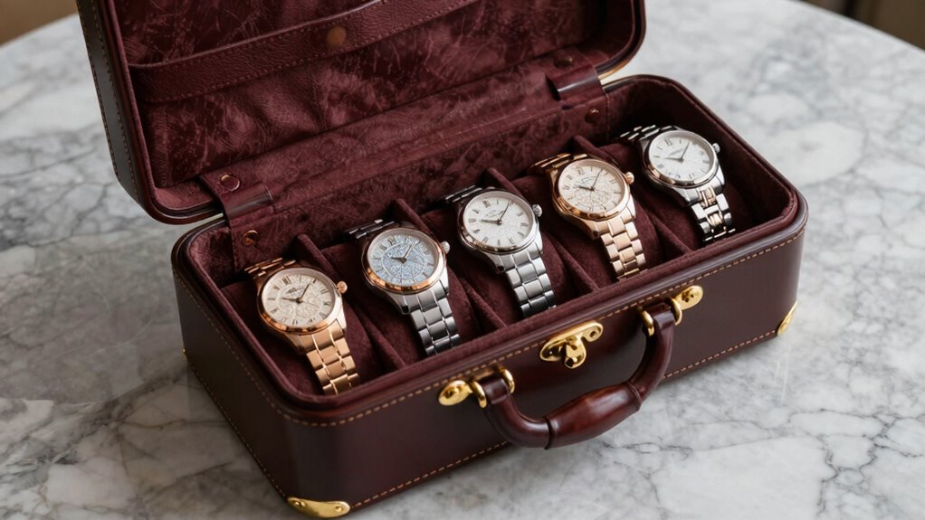 luxury travel watch cases