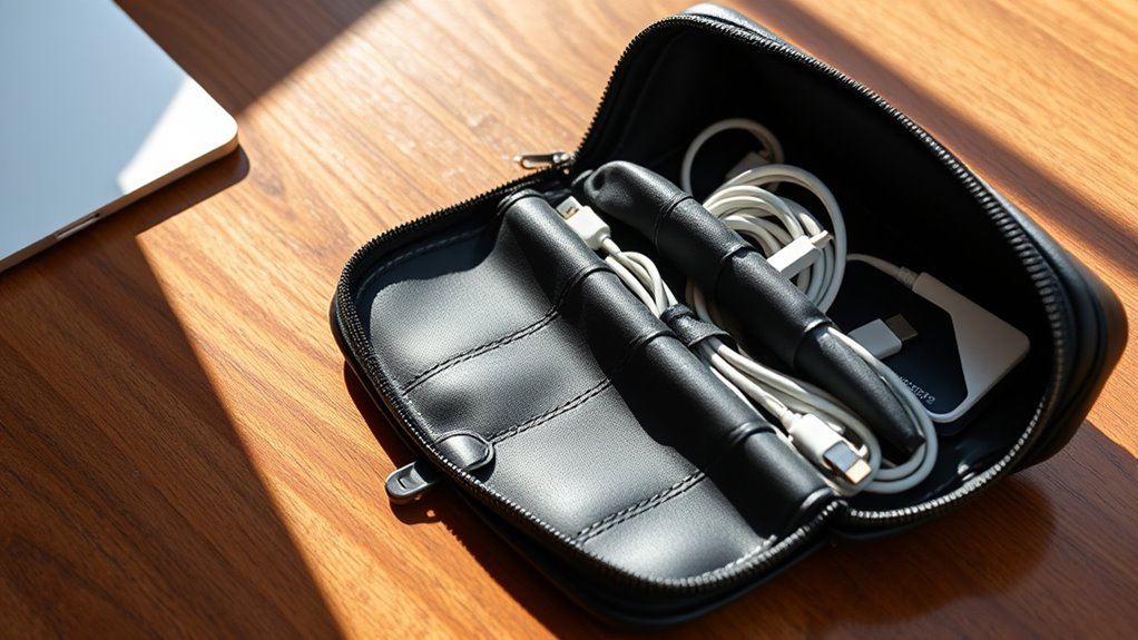 portable durable cable organizer