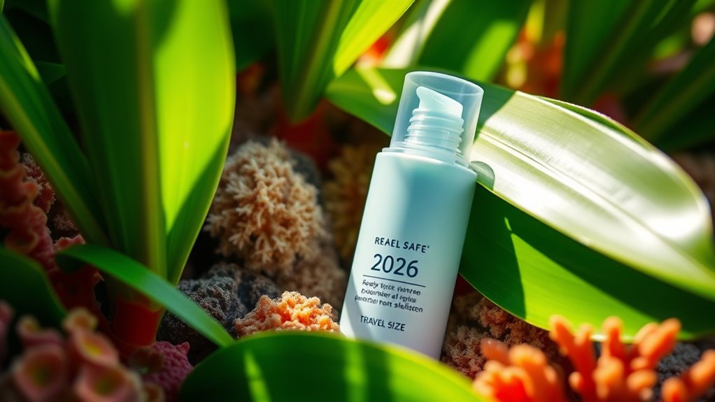 reef safe travel sunscreen selection