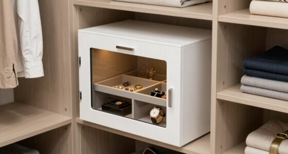 secure closet storage options