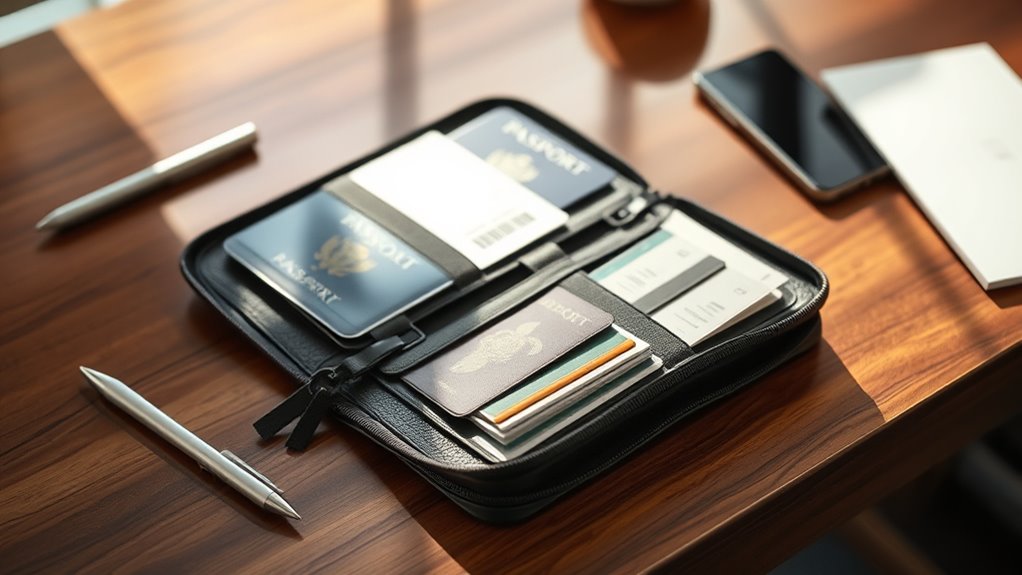 secure durable portable organizer