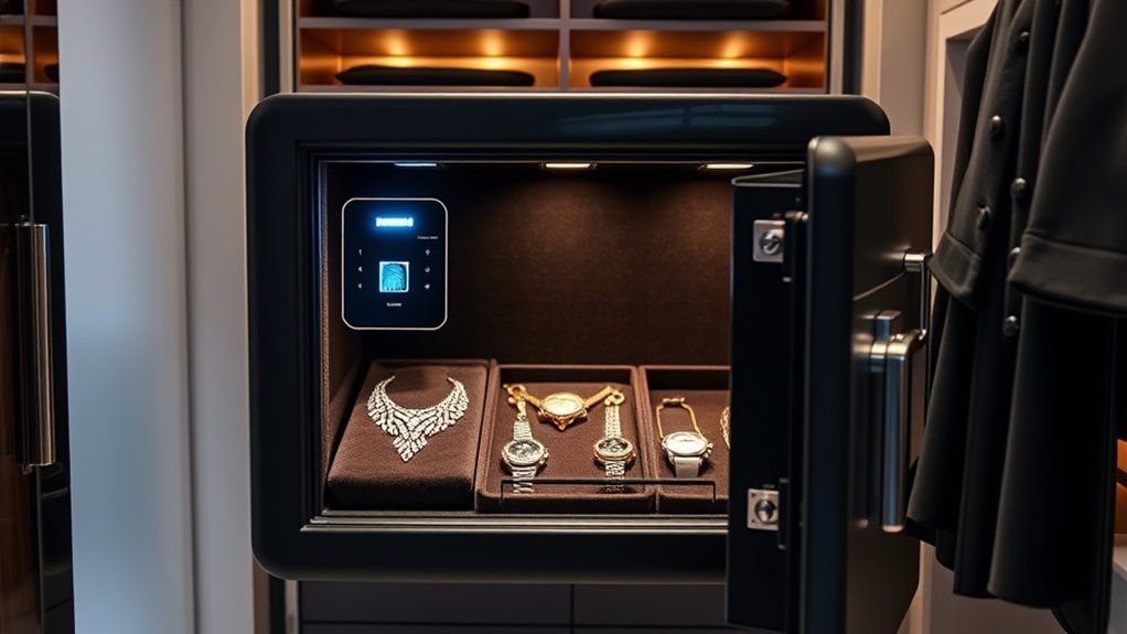 secure organized accessory storage