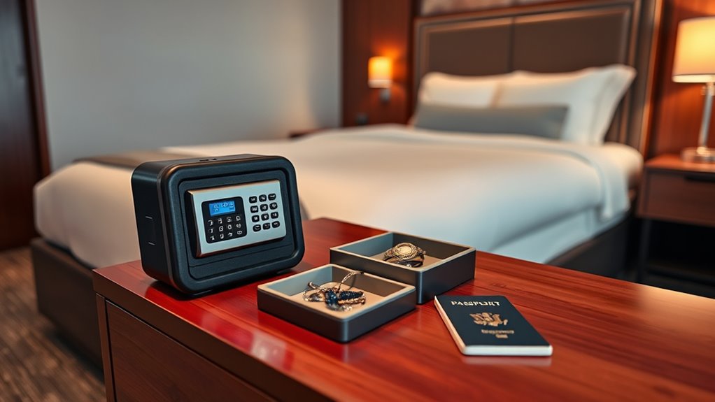 secure portable travel safes