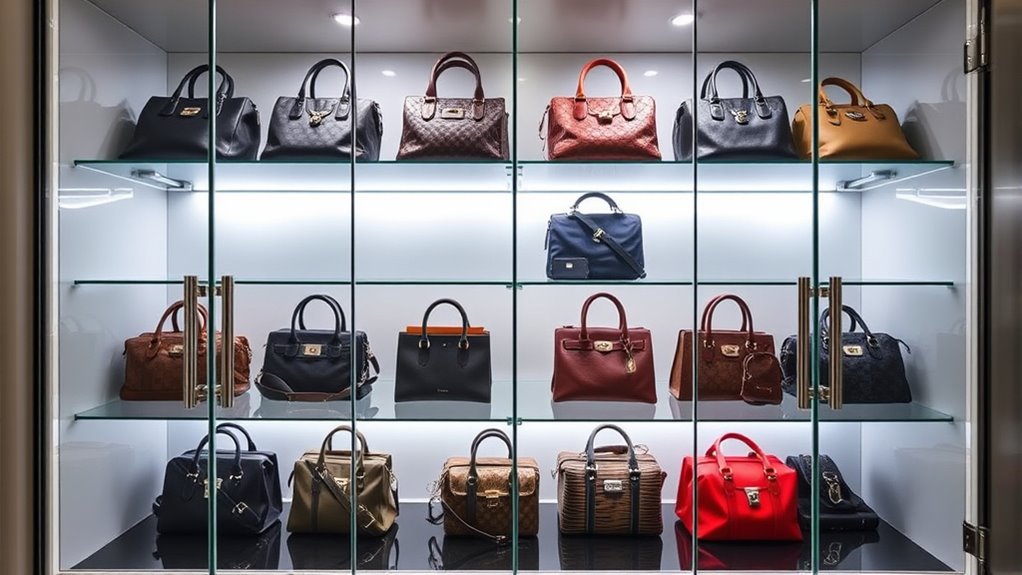 secure spacious durable display