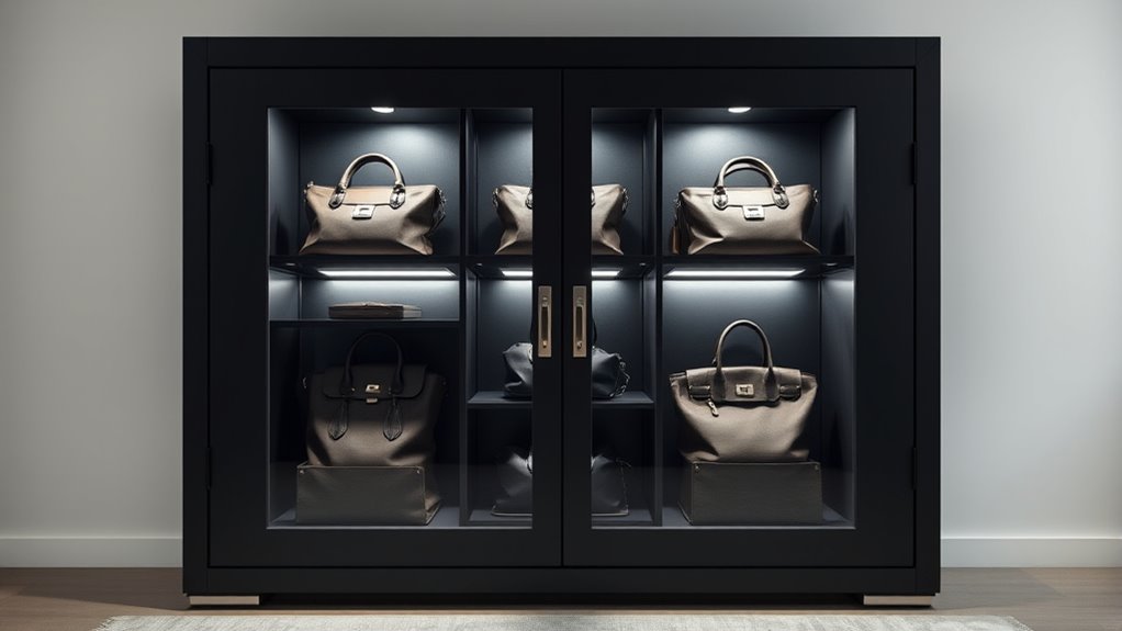 secure versatile handbag storage