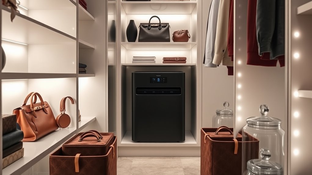 smart closet dehumidifier considerations