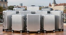 top aluminum suitcases for europe