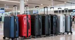 top durable zipper suitcases