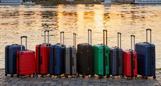 top european river cruise luggage