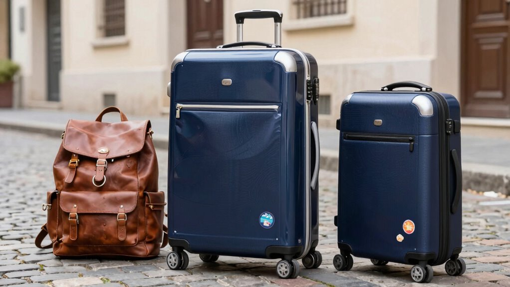 top european semester suitcases