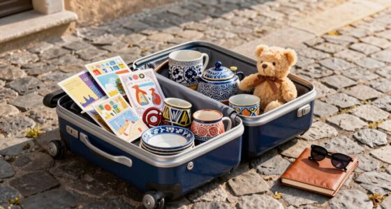top european souvenir suitcases