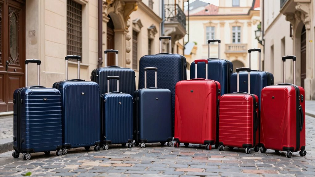 top european travel suitcases