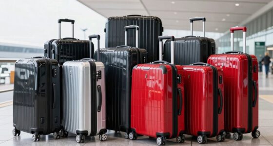top expandable checked suitcases