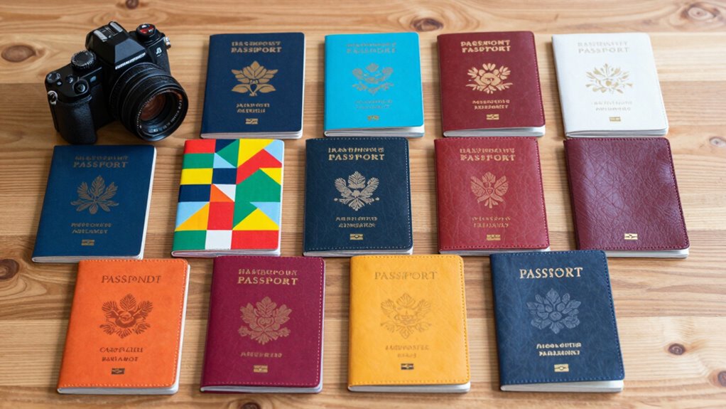 top family travel passport holders