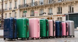 top france travel suitcases