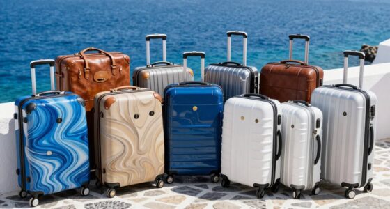 top greece island hopping suitcases