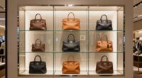 top handbag display cabinets