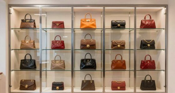 top handbag display cabinets