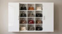 top handbag storage cabinets