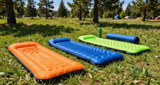 top inflatable travel sleep pads