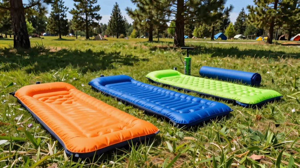 top inflatable travel sleep pads