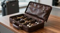 top leather jewelry travel organizers