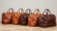 top leather travel duffle bags
