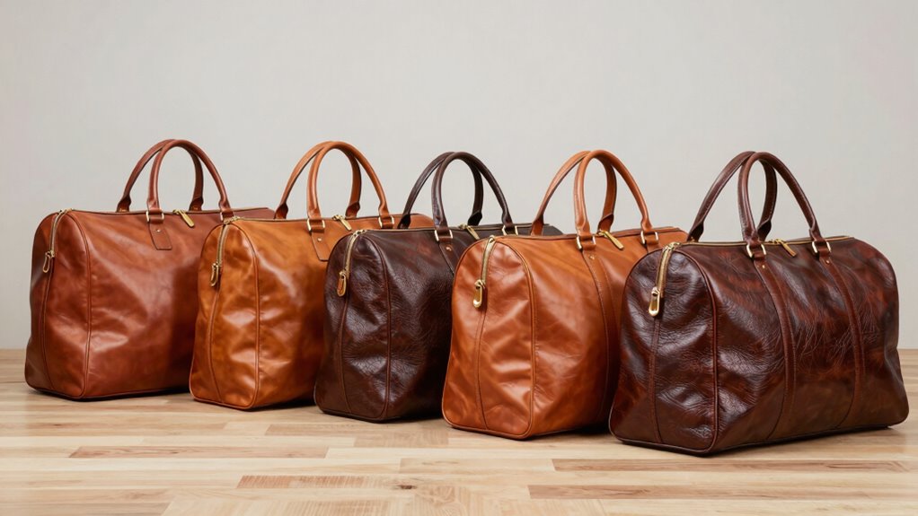 top leather travel duffle bags
