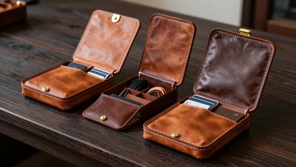 top leather travel organizer sets