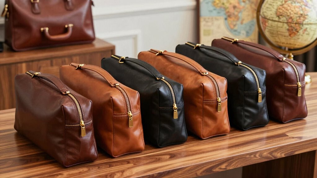 top leather travel shoe bags