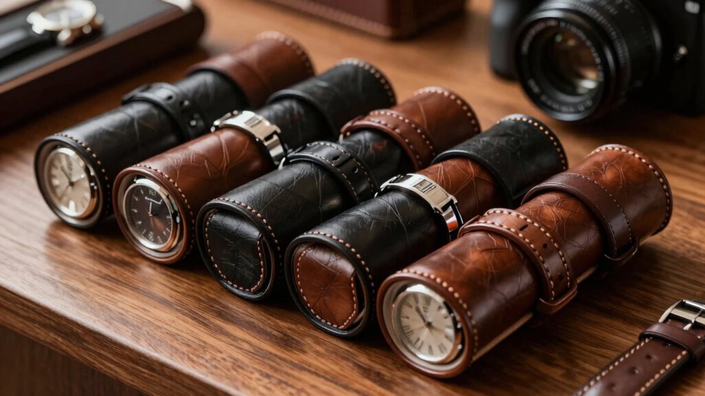 top leather watch rolls