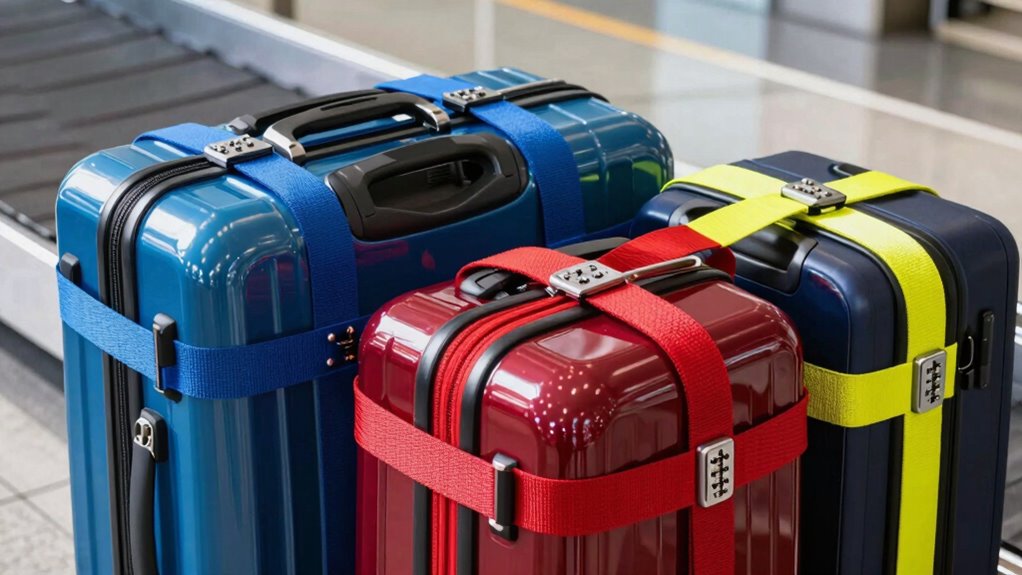 top lockable travel straps