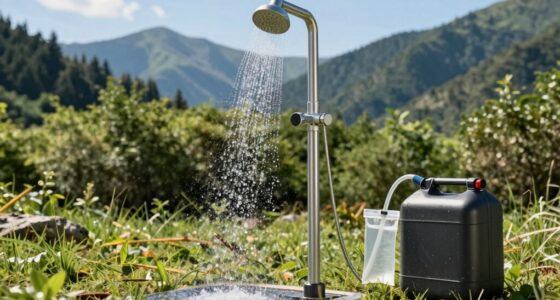 top portable camping shower options