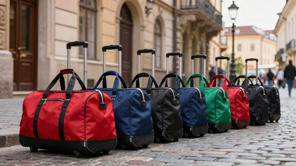 top rolling travel bags