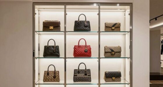 top small closet handbag cabinets