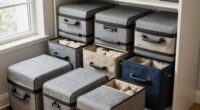 top small closet storage trunks