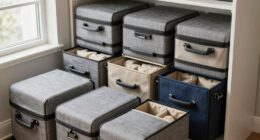 top small closet storage trunks