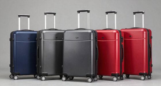 top spinner luggage sets