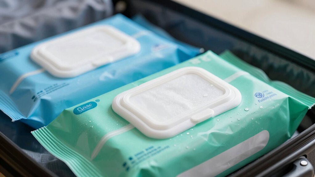 top travel antibacterial wipes