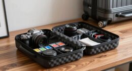 top travel camera storage