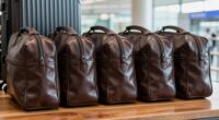top travel leather shoe bags