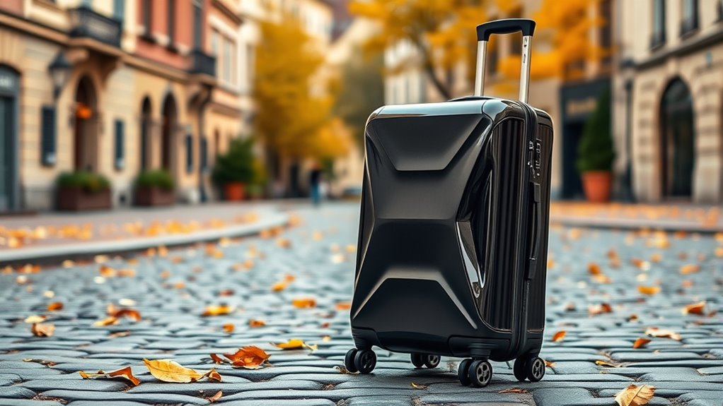 travel friendly durable organized suitcase