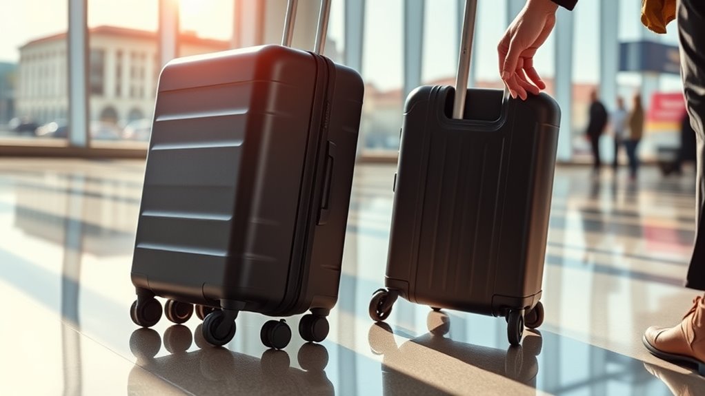 travel friendly secure lightweight carry on