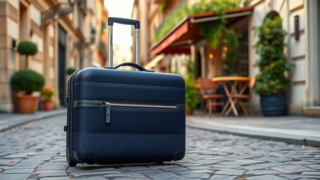 travel friendly secure organized suitcase