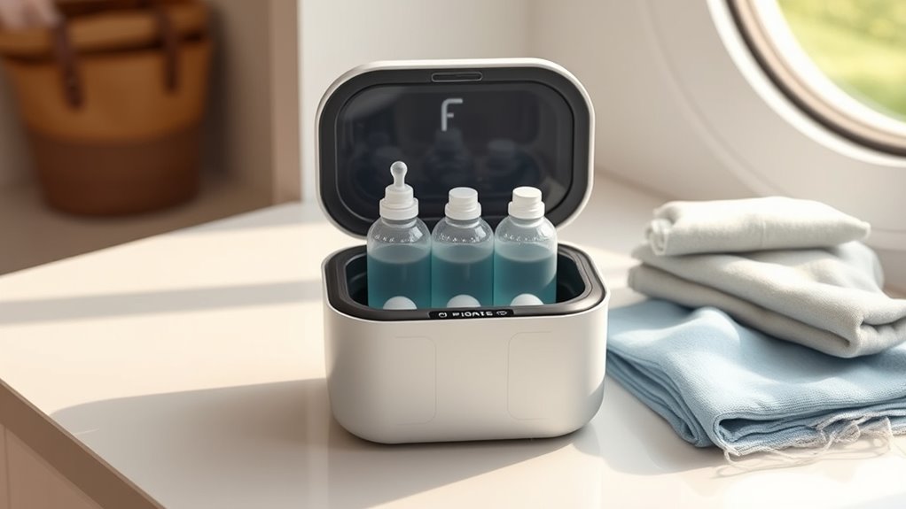 travel friendly sterilization options