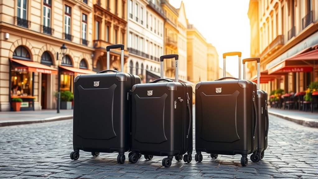 travel ready durable luggage