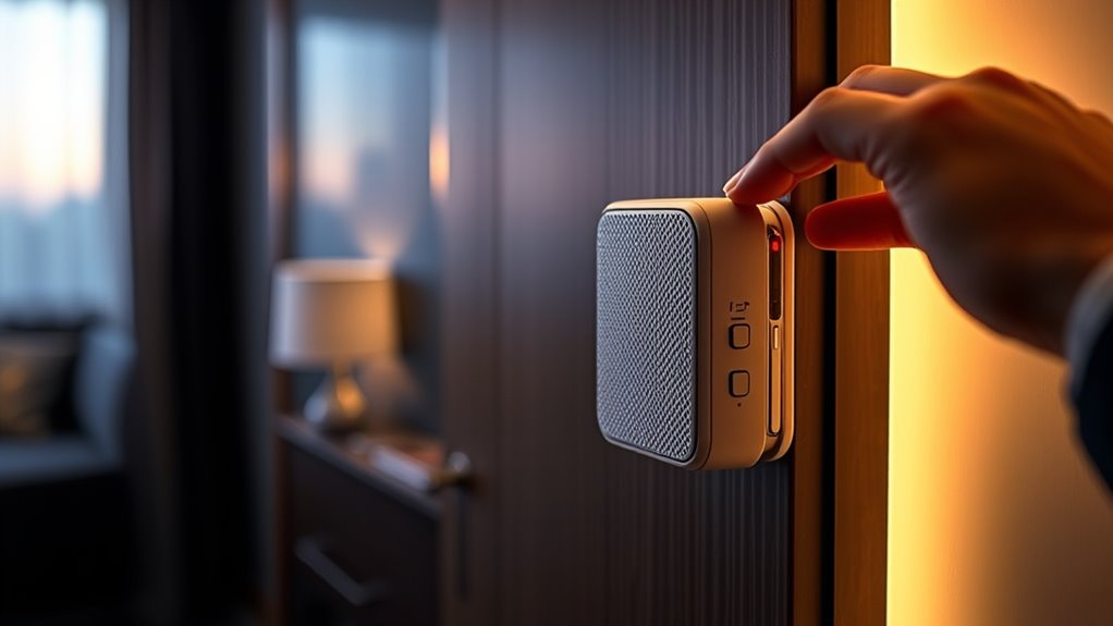 travel security device features