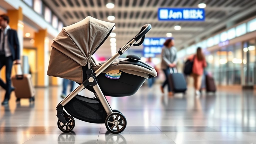 travel stroller compatibility and convenience